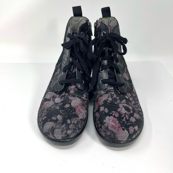 Alegria Eliza Dame lace up booties - Picture 2 of 7